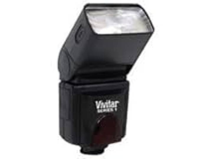 Vivitar Df283oly Flash pour Olympus SLR/DSLR Camera (Noir)