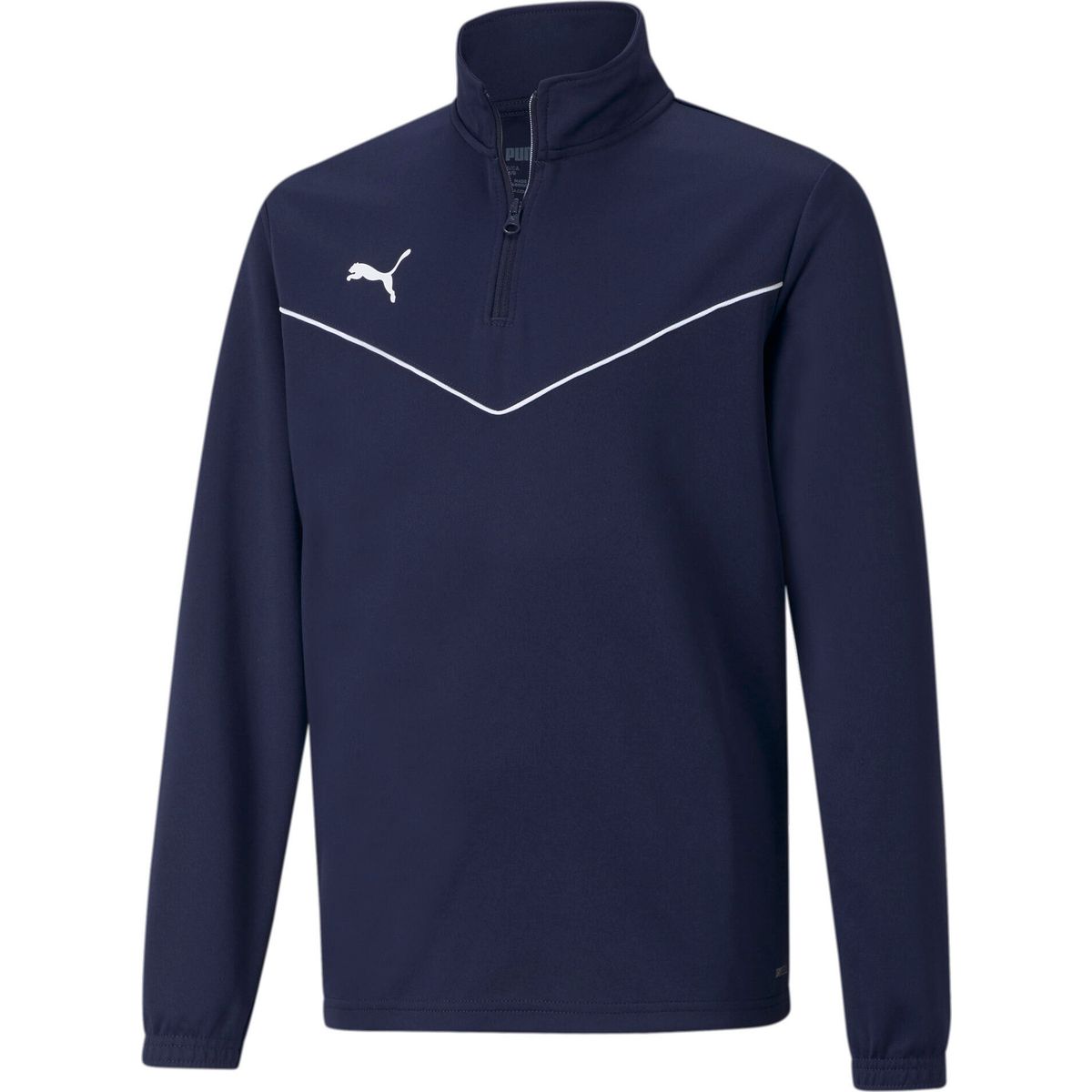 Puma Teamrise Training Poly Jacket Jr puma red-puma white (01) 152 657393-01-152