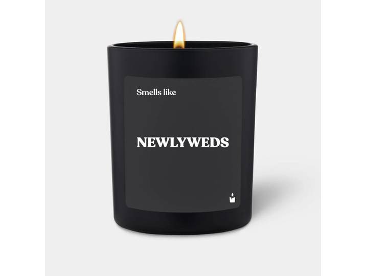 Duftkerze Flowery Smells like newlyweds