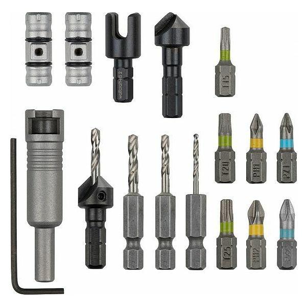 wolfcraft 1 Flipbit-Set All-In-One (WF3086000)