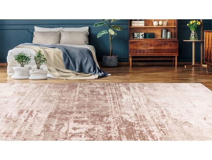 Teppich ARTE ESPINA Saphira 100 , beige, B:120cm H:6mm L:170cm, Polyester, Teppiche, Teppich