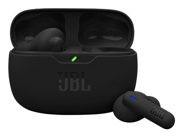 JBL Wave Beam 2 In-Ear Bluetooth Kopfhörer kabellos IP54, IPX2 (Schwarz) JBLWBEAM2BLK
