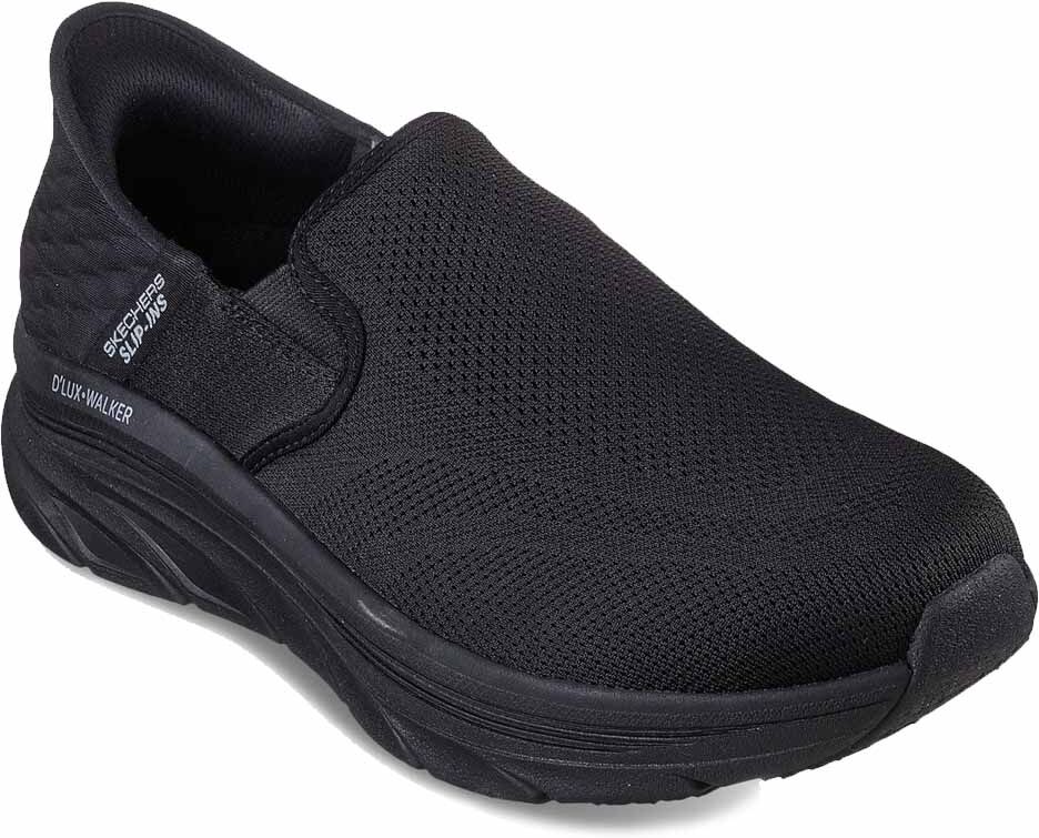Skechers D'Lux Walker Oxford -slip-In-kengät (miehet) - Black/Black, 46