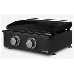 H.Koenig PLX1022, Kochplatte, Schwarz