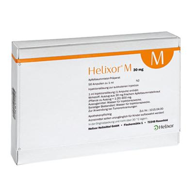 Helixor M Ampullen 30 mg 50 St