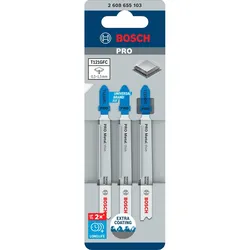 Bosch PRO Stichsägeblatt PRO Metal thin T121GFC 3 Stück