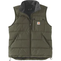 Carhartt Livingston, Steppweste - Dunkelgrün (Mos) - S