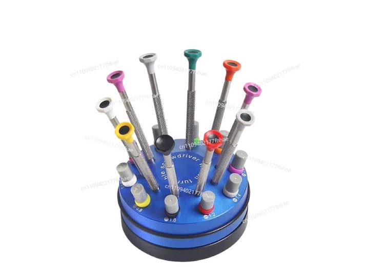 Ensemble de tournevis de précision, en acier inoxydable, outil rotatif pour la réparation de montres