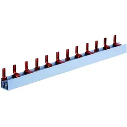 Pollmann, Kabelverbindung, Phasenschiene 3ph 17,8mm 1000mm 10qmm 63A Stift Isoliert