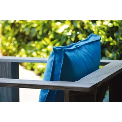Auflage Batten für Gartensessel, gepolstert aus Polyacryl, modern, türkis, mit Reißverschluss