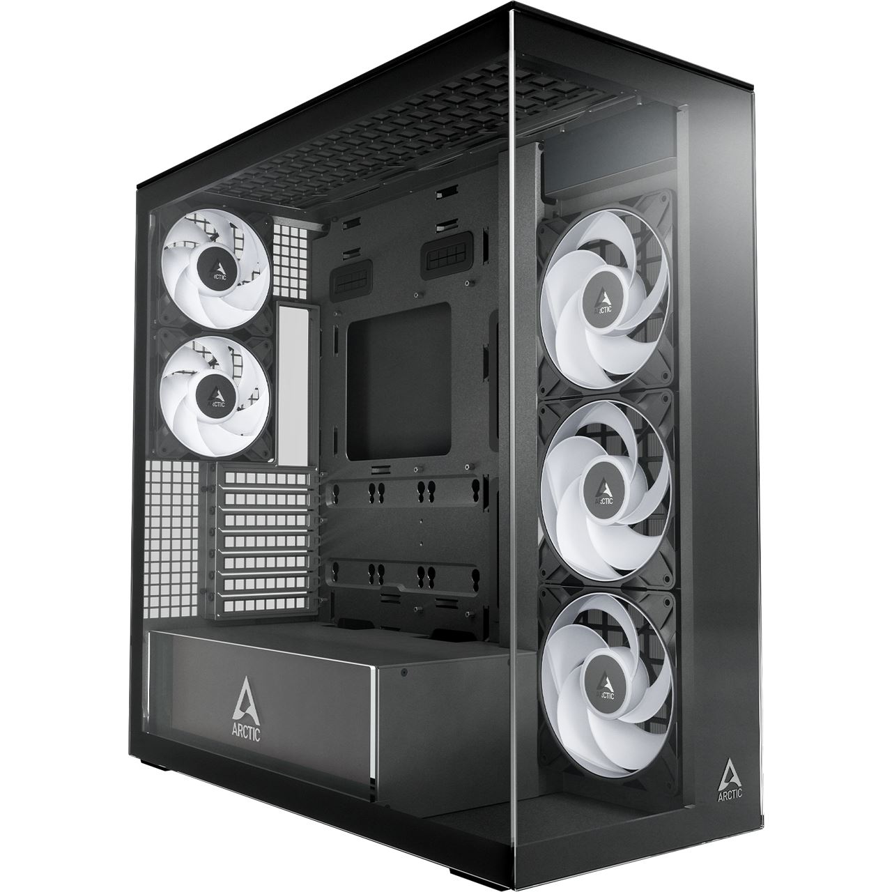 ARCTIC Xtender (schwarz, Tempered Glass x 2 (klar))
