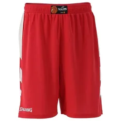 Spalding, Unisex, Sporthose, Legacy (S), Rot, Weiss