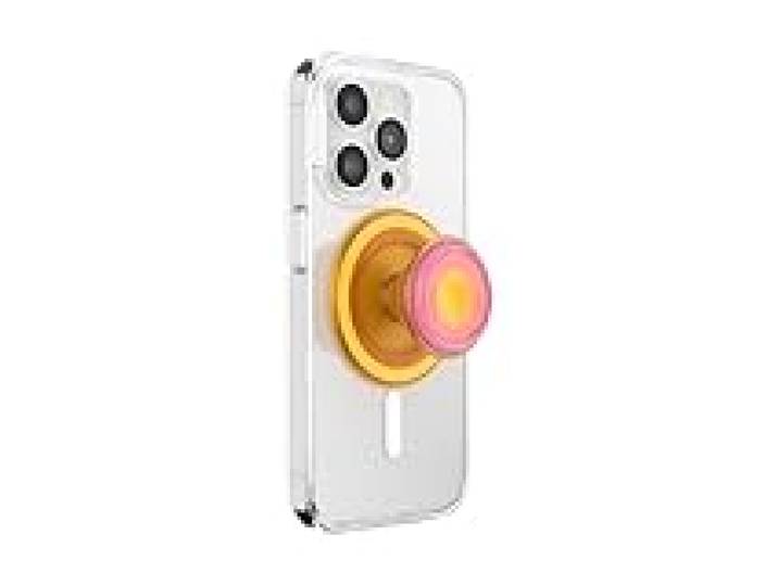 PopSockets Poignée MagSafe Téléphone, Support Magnétique- Gelée Ensoleillée