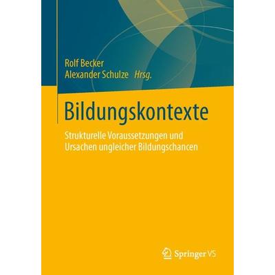 Bildungskontexte, Taschenbuch von , Springer Fachmedien Wiesbaden GmbH, 978-3-531-18226-1