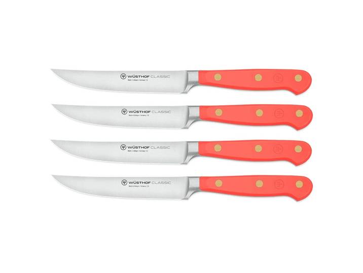 Wusthof - Classic Steakmessenset 4-delig Coral Peach