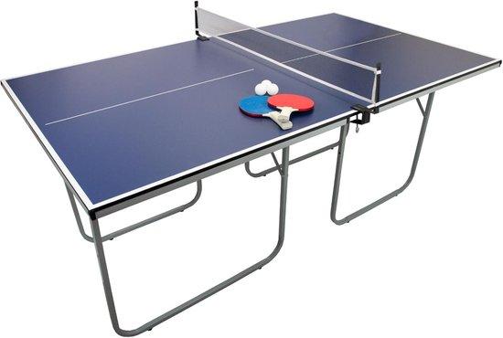 Faltbarer Tischtennistisch, 181 cm - Tragbarer Ping-Pong-Tisch mit 4 Beinen - Einfache und schnelle Installation für Innen- und Außenbereich - Ideal für