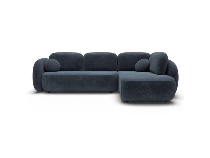 Sepro Meble Ecksofa Granat Olivio II Ausziehbar Rechts, Dunkelblau, 289x190 cm, Wohnzimmer, Sofas & Couches, Wohnlandschaften, Ecksofas