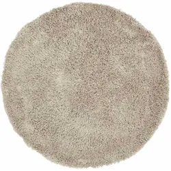 Teppich Celeste aus Viskose, rundes Design, taupe, Ø 150 cm, pflegeleicht für Dein Zuhause