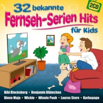 32 bekannte Fernseh-Serien Hits für Kids - Party-Kids, CD, 9003549552048
