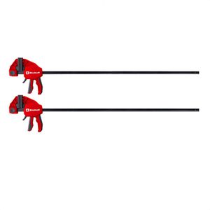 Einhell Einhandzwinge 930122, 90mm Ausladung, Spannweite 900mm, 2 Stück