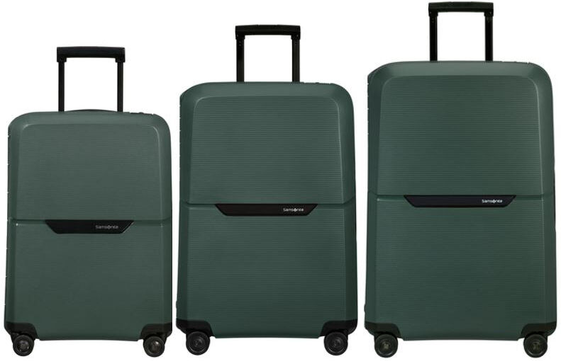 Samsonite Magnum 2 3-Piece Suitcase Set - Forest Green