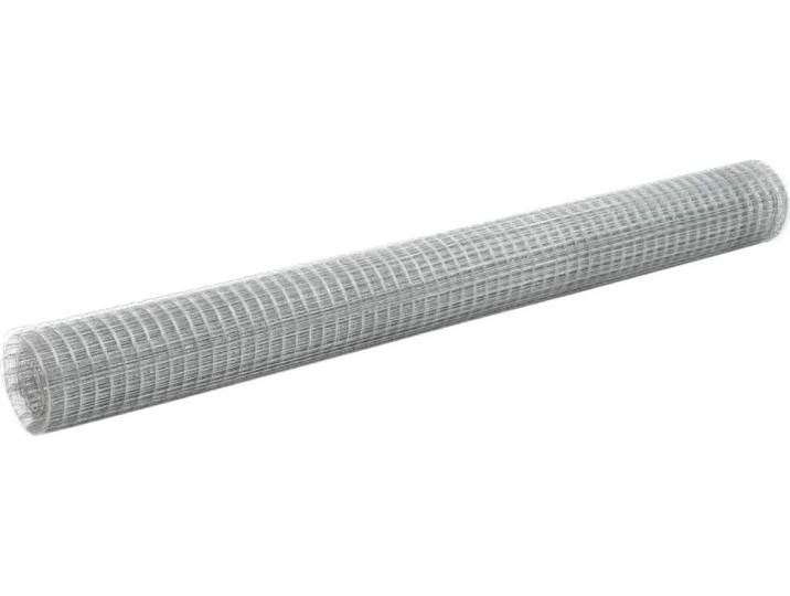 Vidaxl -Hühnerdraht 10x1\,5 m galvanisé Stahl silberfarben