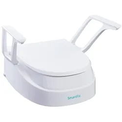 Dietz SmartFix mit Armlehnen Toilettensitzerhöhung 3-fach