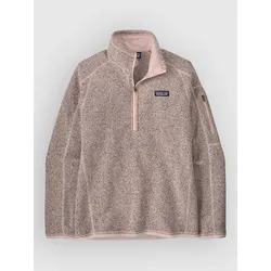 Patagonia Better Sweater 1/4 Half-Zip Fleece Pullover pink frost Gr. S