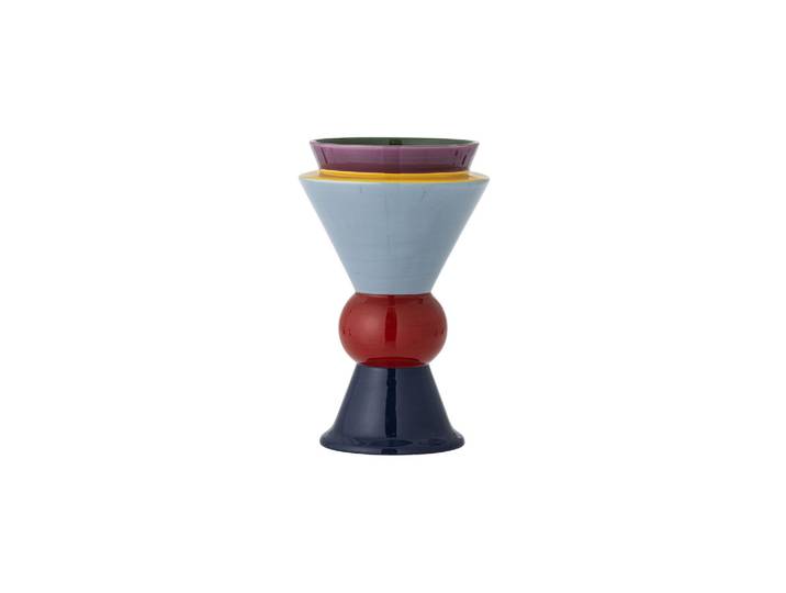 Vase H26,5 cm en céramique multicolore Trilla