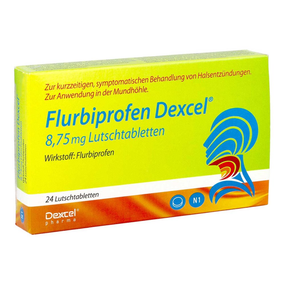 Dexcel Pharma GmbH Flurbiprofen Dexcel 8,75 Mg Lutschtabletten 16398111