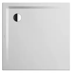Kaldewei Superplan Duschwanne 385800013199 100x100x2,5cm, Perl-Effekt, manhattan