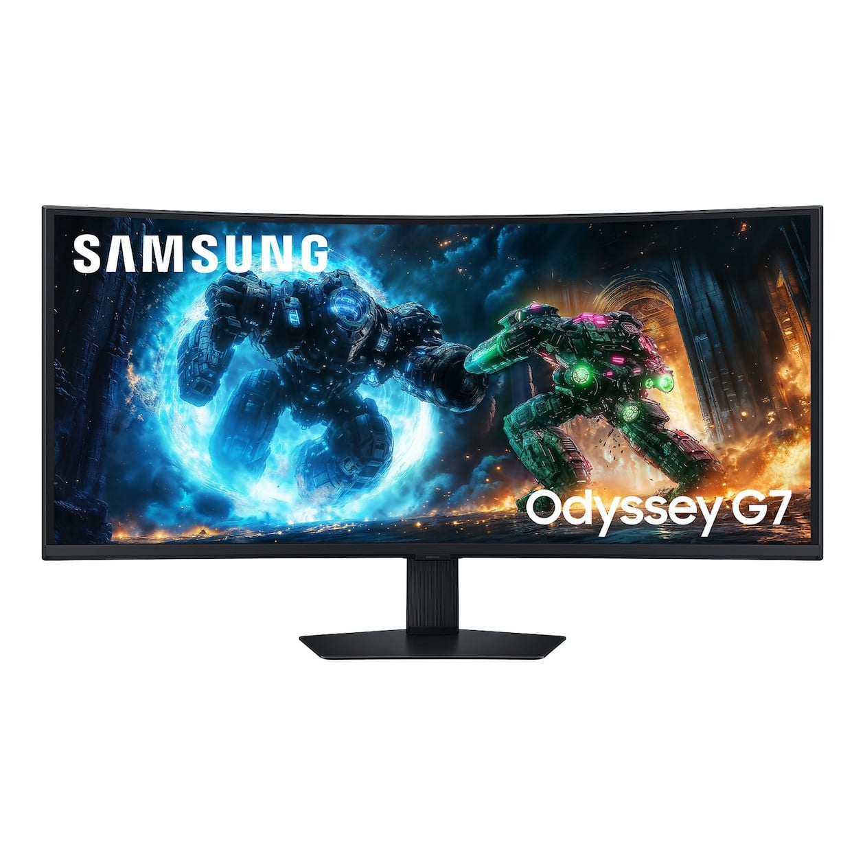 Samsung Odyssey G7 G75F LS40FG756EUXEN Monitor Zwart 40 inch WUHD VA-paneel Gebogen 180 Hz