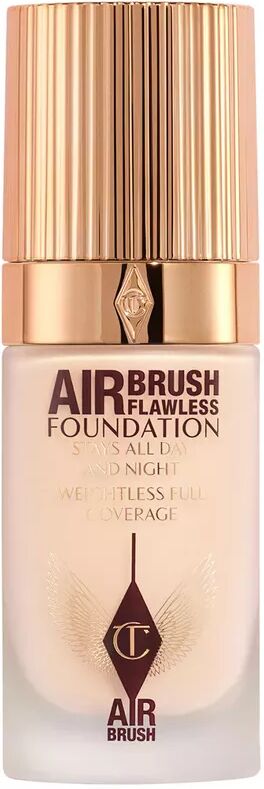CHARLOTTE TILBURY - Airbrush Flawless Foundation – Leichte Foundation mit voller Deckkraft, 30 ml,  Neutral