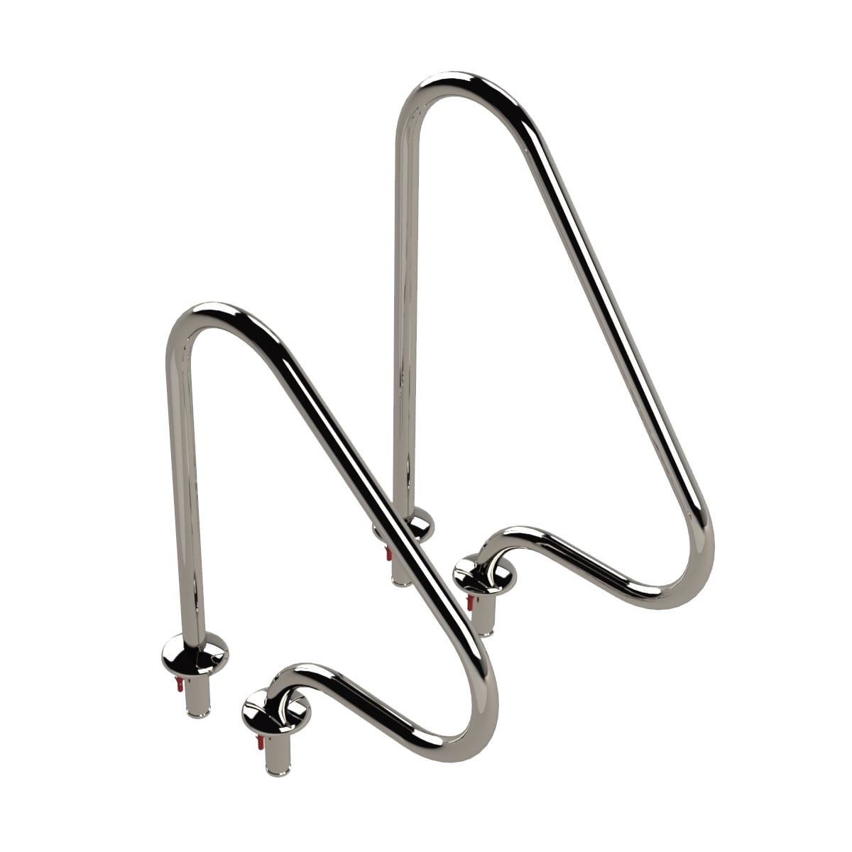 Eichenwald Ideal Edelstahl Eichenwald Modell 16.3 Griffbogen Typ G für Schwimmbäder Gesamthöhe 750mm
