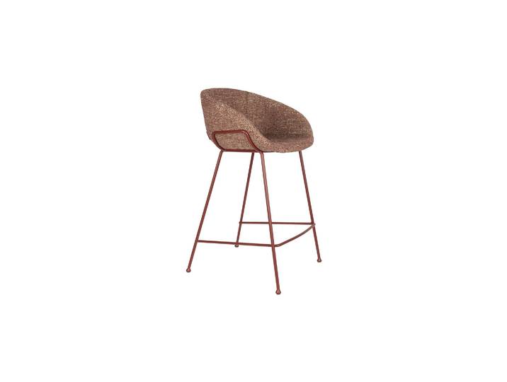Tabouret de bar Feston rouge