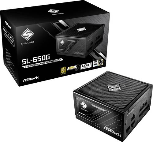 ASRock Steel Legend SL-650G PC Netzteil 650W ATX 80PLUS Gold