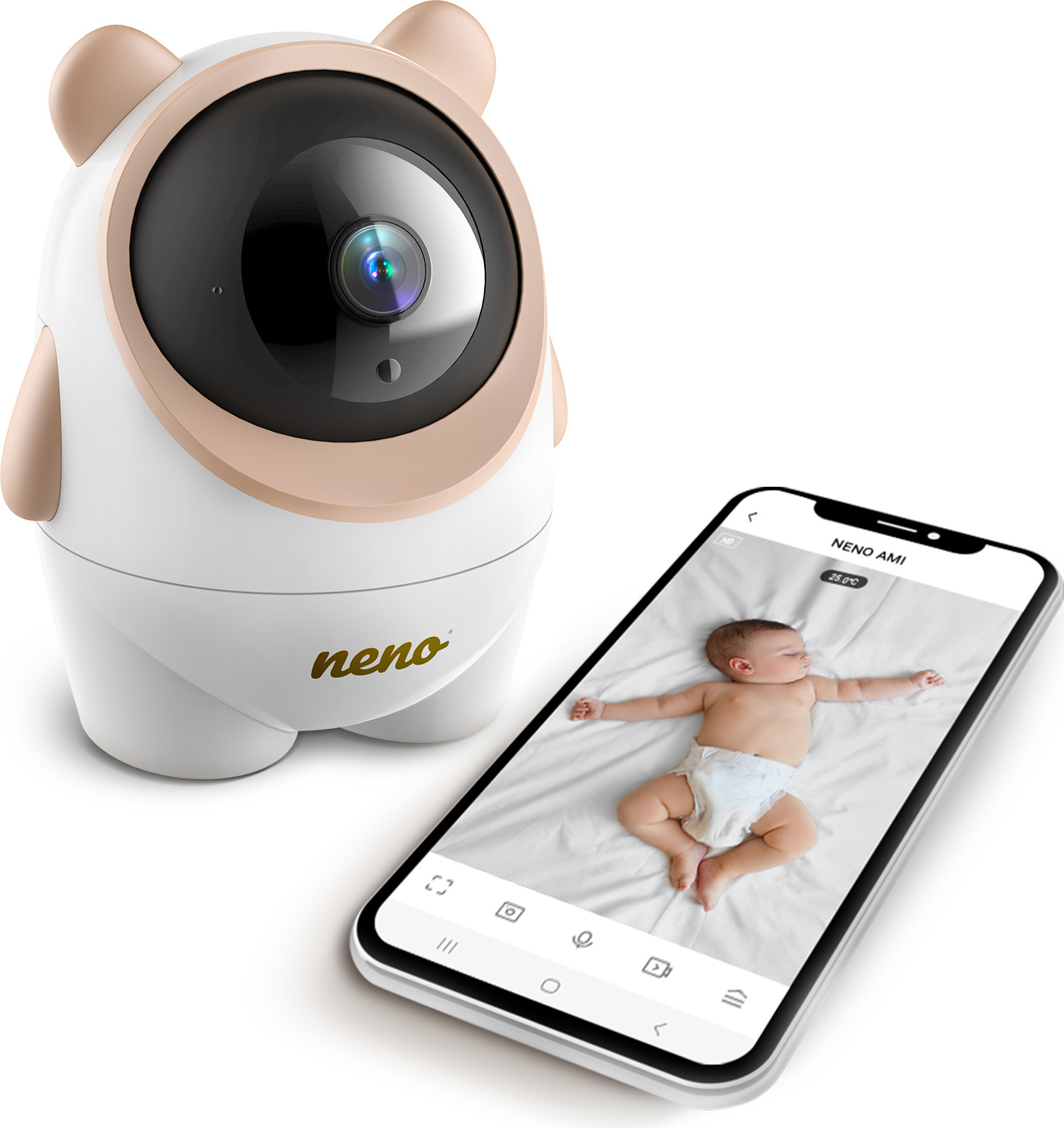 NENO AMI Draadloze IP-babyfoon