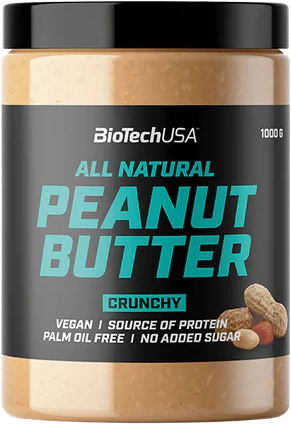 BiotechUSA Crunchy peanut butter 1000 gr