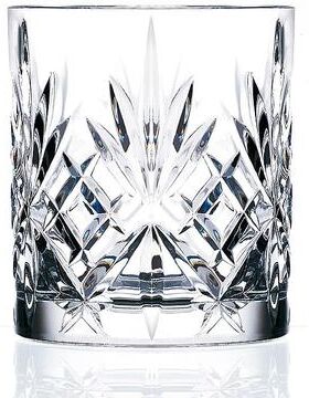 Lorenzo Melodia 6-piece Double Old Fashioned Crystal Glasses Set