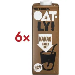 Oatly Haferdrink »Kakao« 6 Tetrapacks je 1 L braun