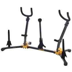 Hercules Stands DS538B (Flöte, Klarinette, Saxophon), Instrumentenständer + Halter, Schwarz