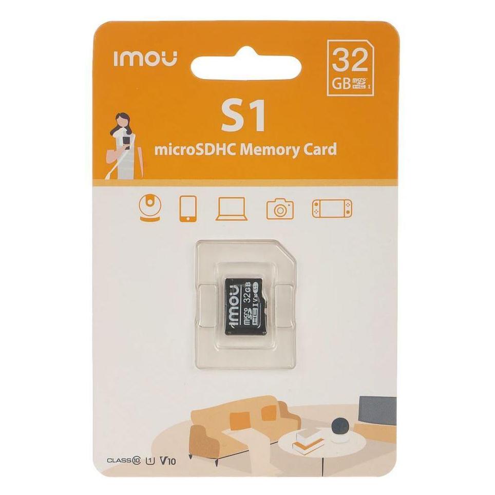 Imou microSD-Speicherkarte ST2-32-S1, 32 GB (32 GB, microSD, U1, UHS-I) (ST2-32-S1)