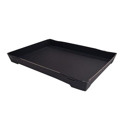 MONOUSO - Sushi-Verpackungen Karton Schwarz 26x19cm (200 Stück)
