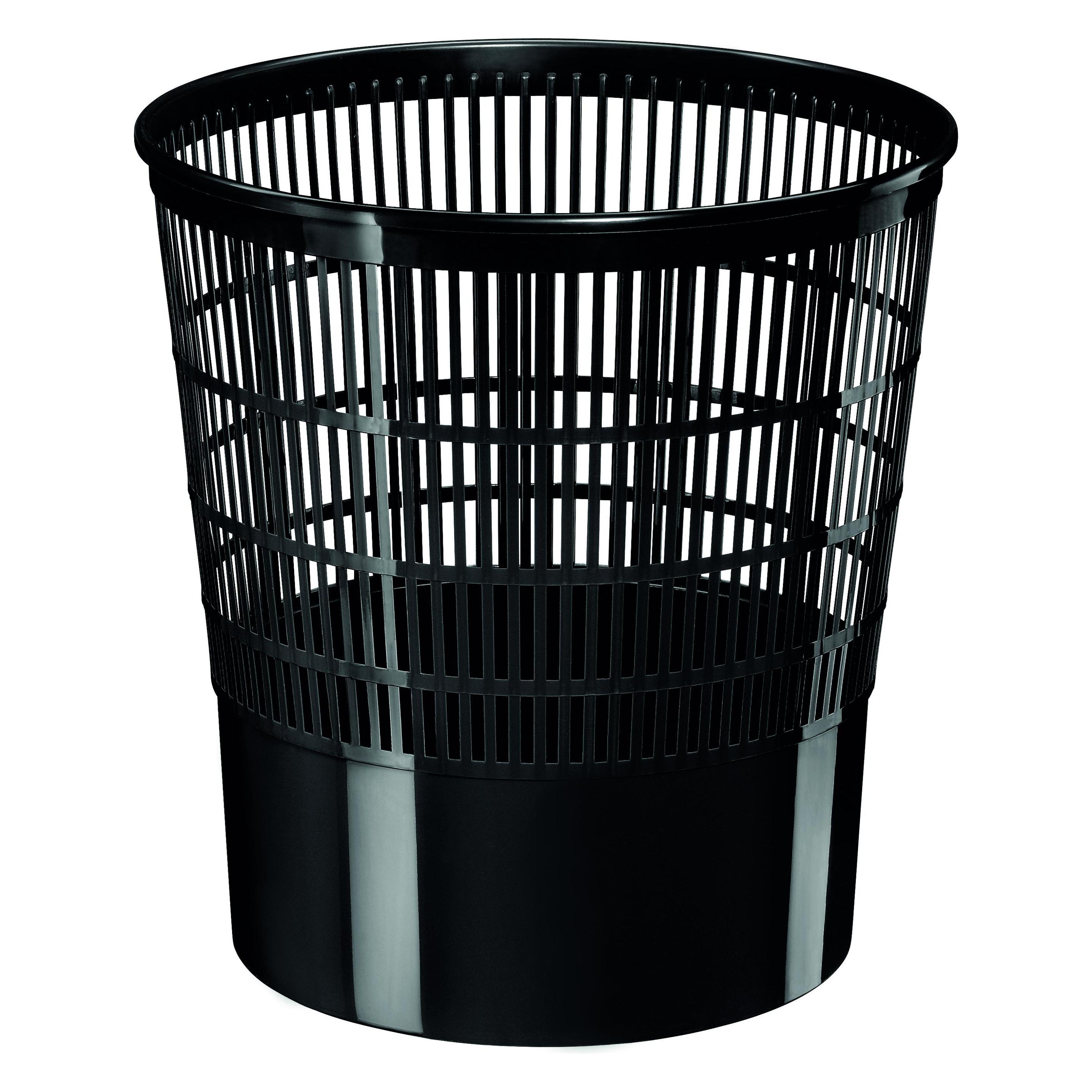 Bi-Silque Papirkurv Cep Basics, Sorte, 16 L (16 l) (1002370011)