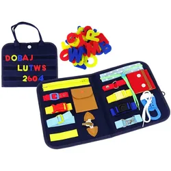 Case Sensory Manipulation Board für Kleinkinder