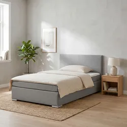 Boxspringbett Mira 2 Grau ca. 140x200cm
