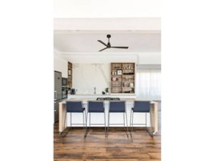 Ventilateur de plafond - FARO BARCELONA - NASSAU FARO 33478 - Marron bois - Moteur DC - Télécommande & inverse