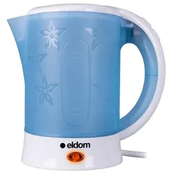 Eldom Feel Maestro MR010 Wasserkocher 0 6 l 600 W Blau Weiss, Wasserkocher, Blau, Weiss