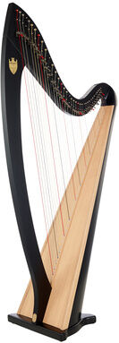 Lyon & Healy Troubadour VI Lever Harp EB Ebony