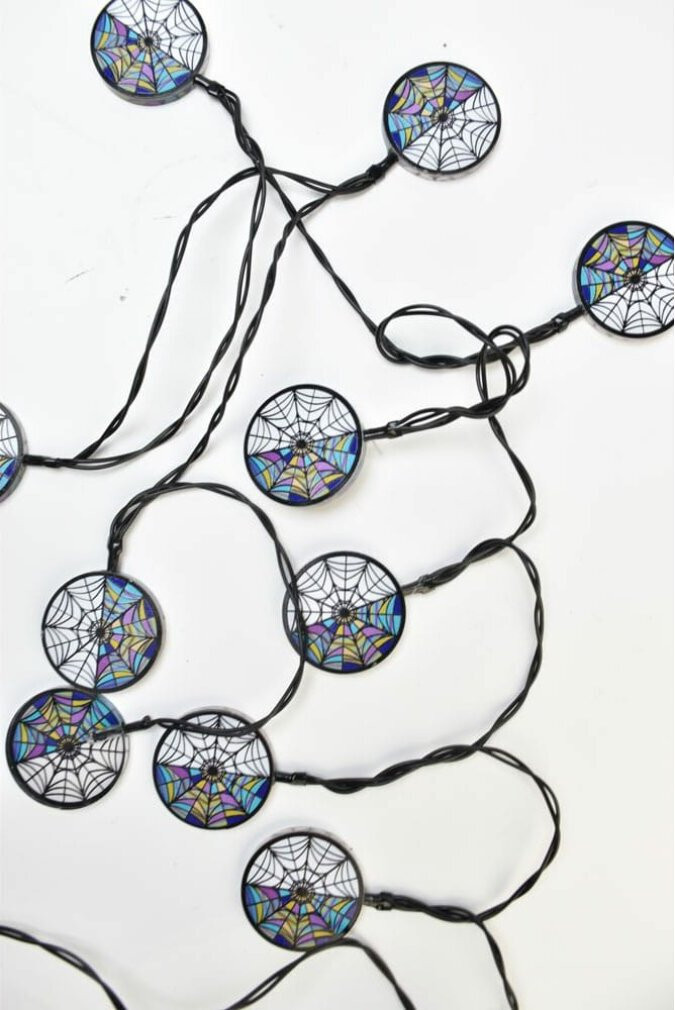 Blue Sky Studios Wednesday Ophelia Window Lichterketting